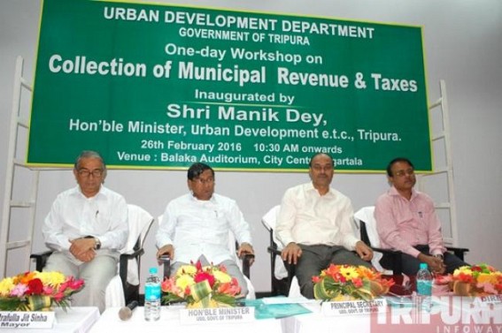 Workshop on Collection of Municipal Revenue and Taxes observed 